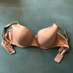Victoria's Secret Tan Lined Demi Bra